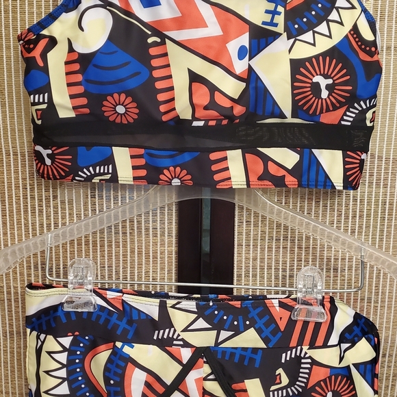 African Print Swim Set - Picture 8 of 14